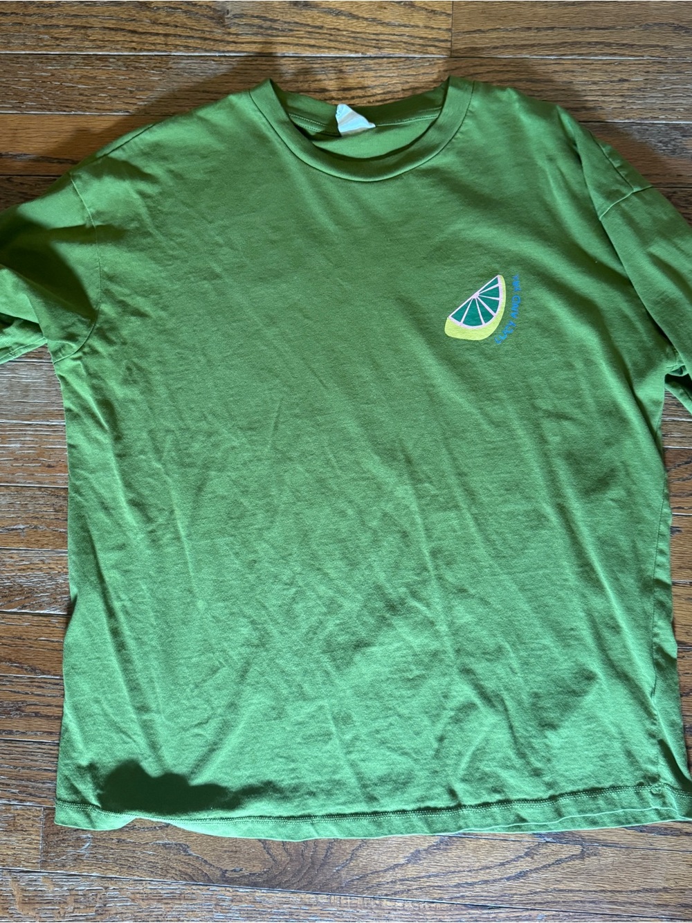 Lucy & Yak Graphic Short Sleeve Tee - Green